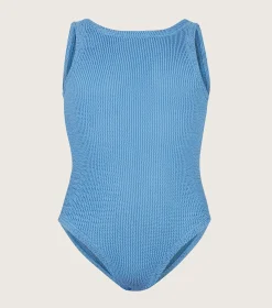 Kids Hunza G Baby 2-6 Yrs-Baby Classic Swim - Blue