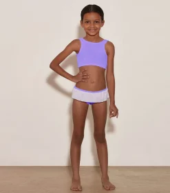 Kids Hunza G Baby 2-6 Yrs-Baby Olive Bikini -