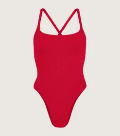 Hunza G Scoop Neck-Bette Swim -