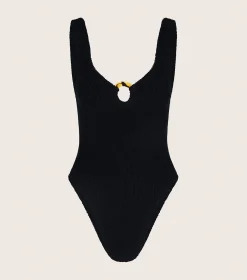 Hunza G V Neck-Celine Swim -