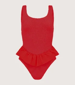 Hunza G Scoop Neck-Denise Swim -