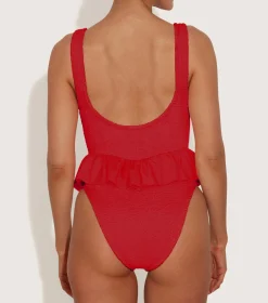 Hunza G Scoop Neck-Denise Swim -