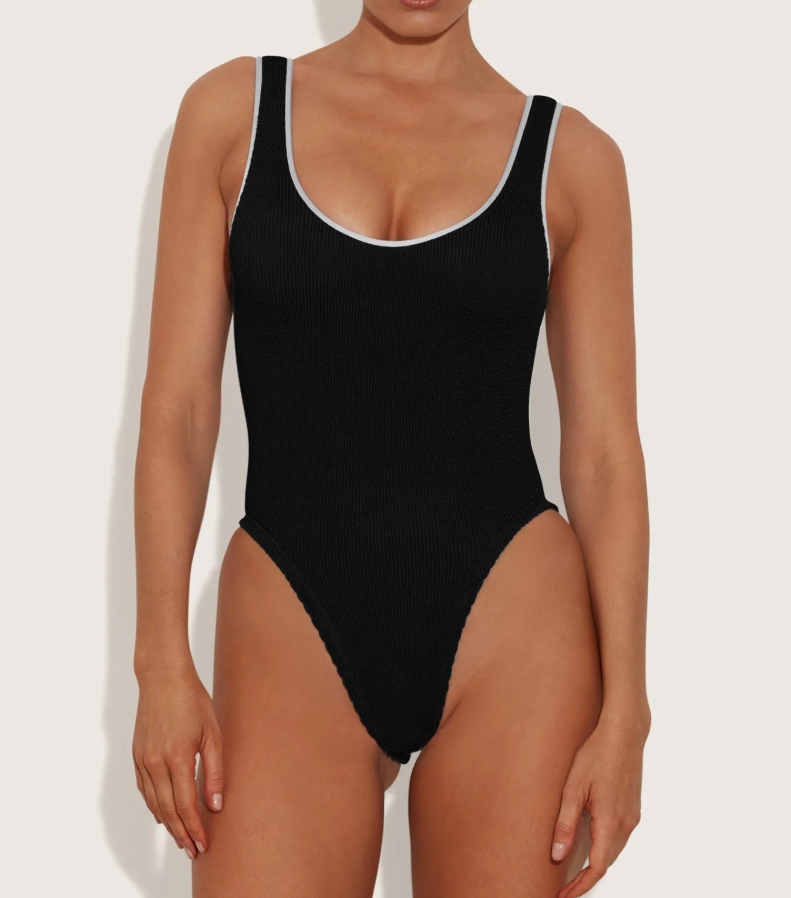 Hunza G Scoop Neck-Faye Swim -