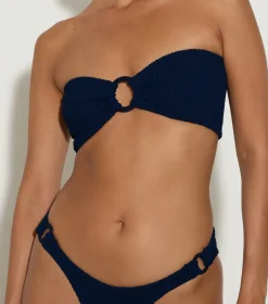 Hunza G Bikini Sets-Gloria Bikini With Tonal Hoops -