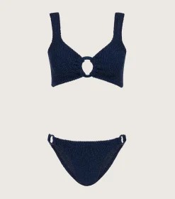 Hunza G Bikini Sets|Bralette-Hallie Lurex Bikini -