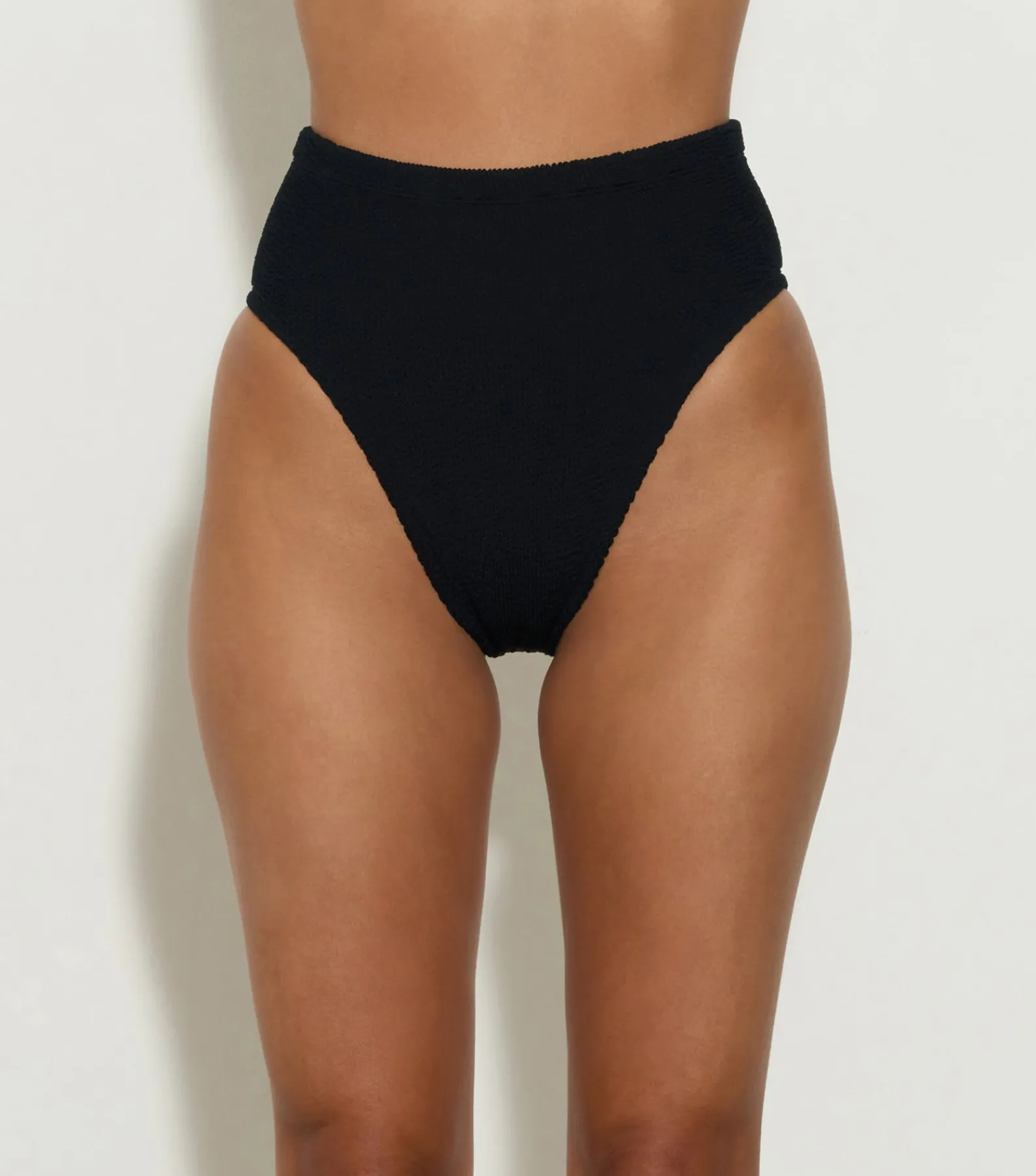 Hunza G Separates|High-Waisted-High Waist Bikini Bottom -