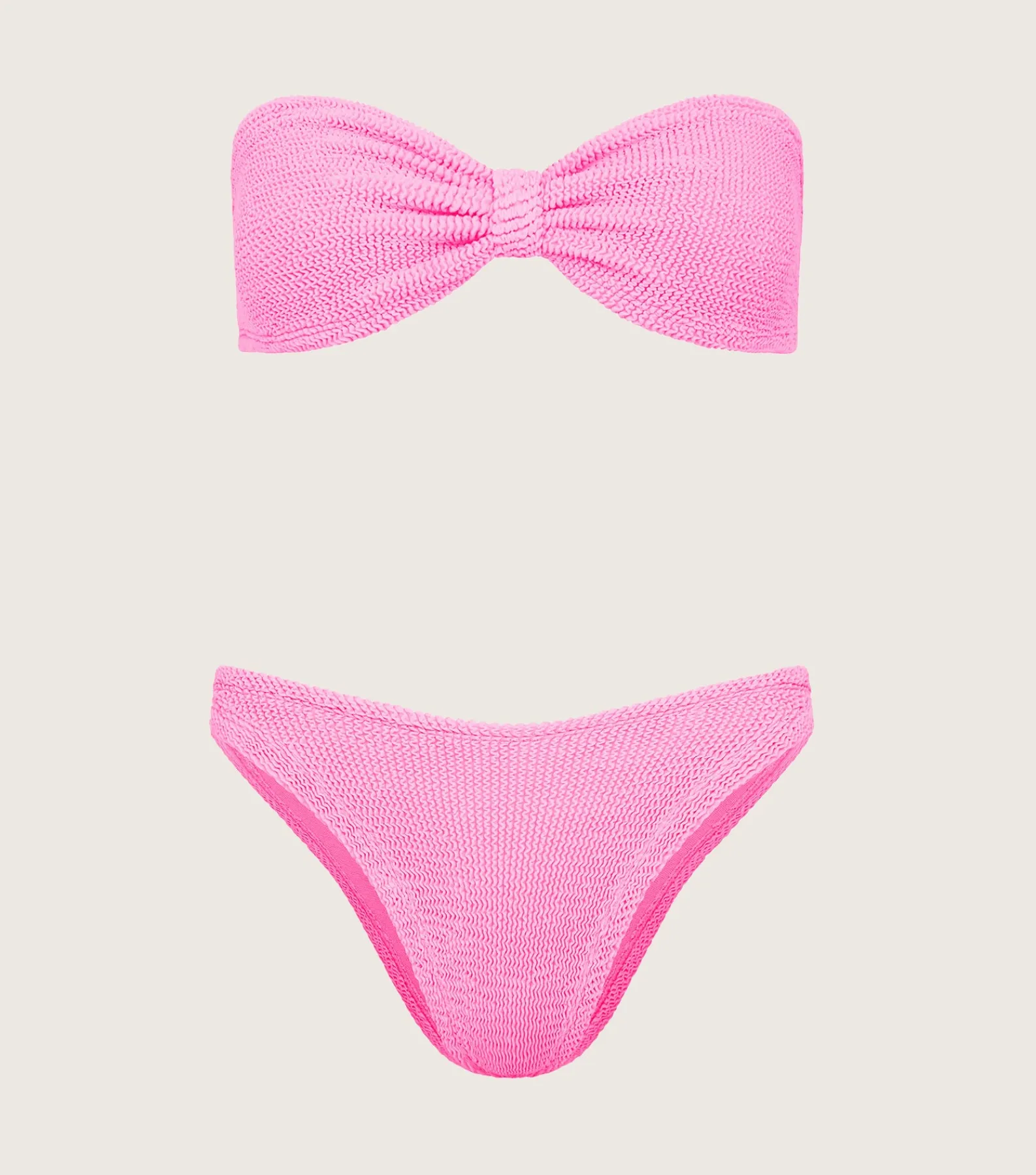 Hunza G Bikini Sets|Bandeau-Jean Bikini -