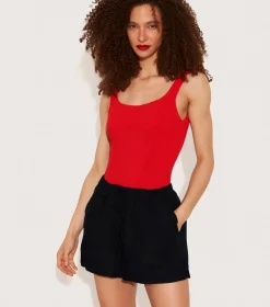 Hunza G Shorts And Skirts-Linen Shorts -