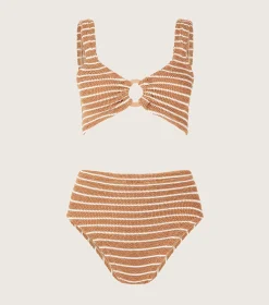 Hunza G Bikini Sets|Bralette-Nadine Bikini With Tonal Hoops -