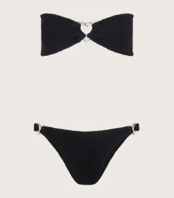 Hunza G Bikini Sets|Bandeau-Nicole Bikini -