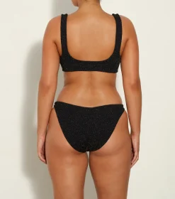 Hunza G Bikini Sets|Bralette-Xandra Lurex Bikini -